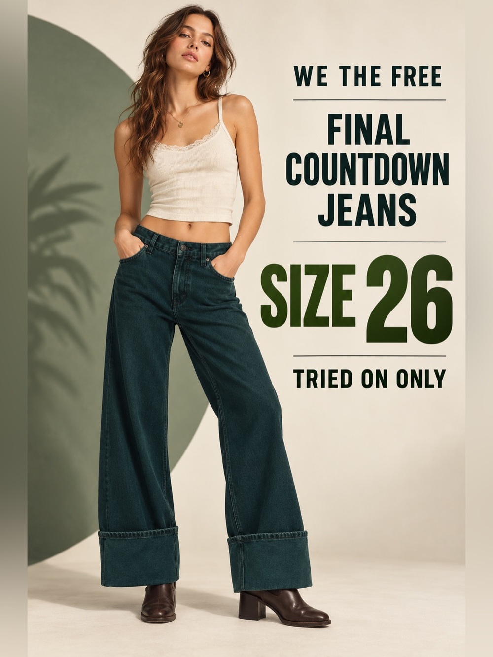 ❤️ tried on only Free people final Countdown